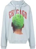 Ih Nom Uh Nit Chicago printed hoodie - Blue
