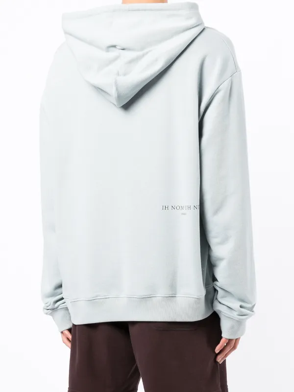 パーカー・フーディ IH NOM UH NIT SS25 HOODIE (NUS25252 009) Ih Nom Uh Nit Chicago Printed Hoodie | Blue | FARFETCH