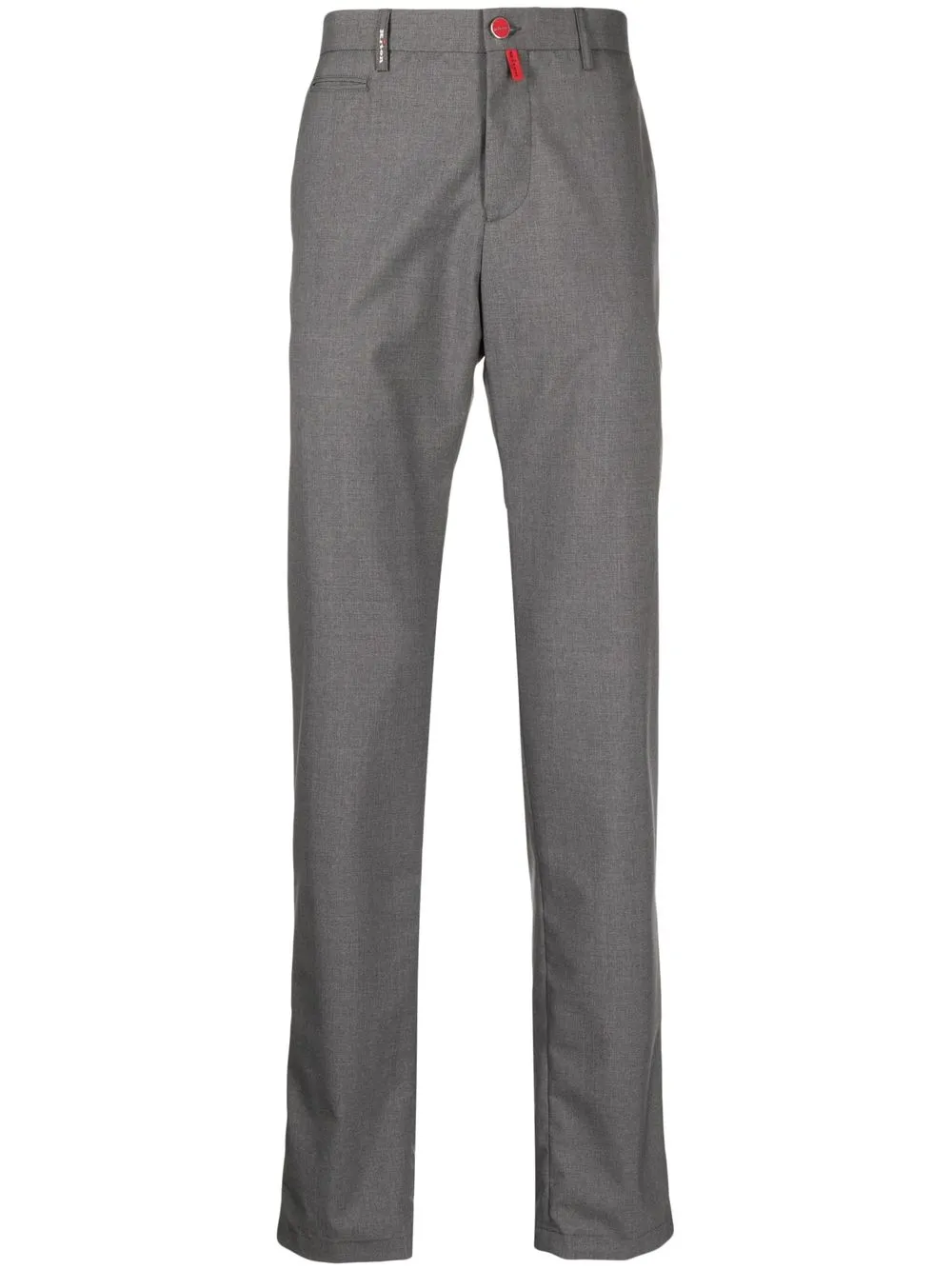 

Kiton pantalones de vestir slim - Gris