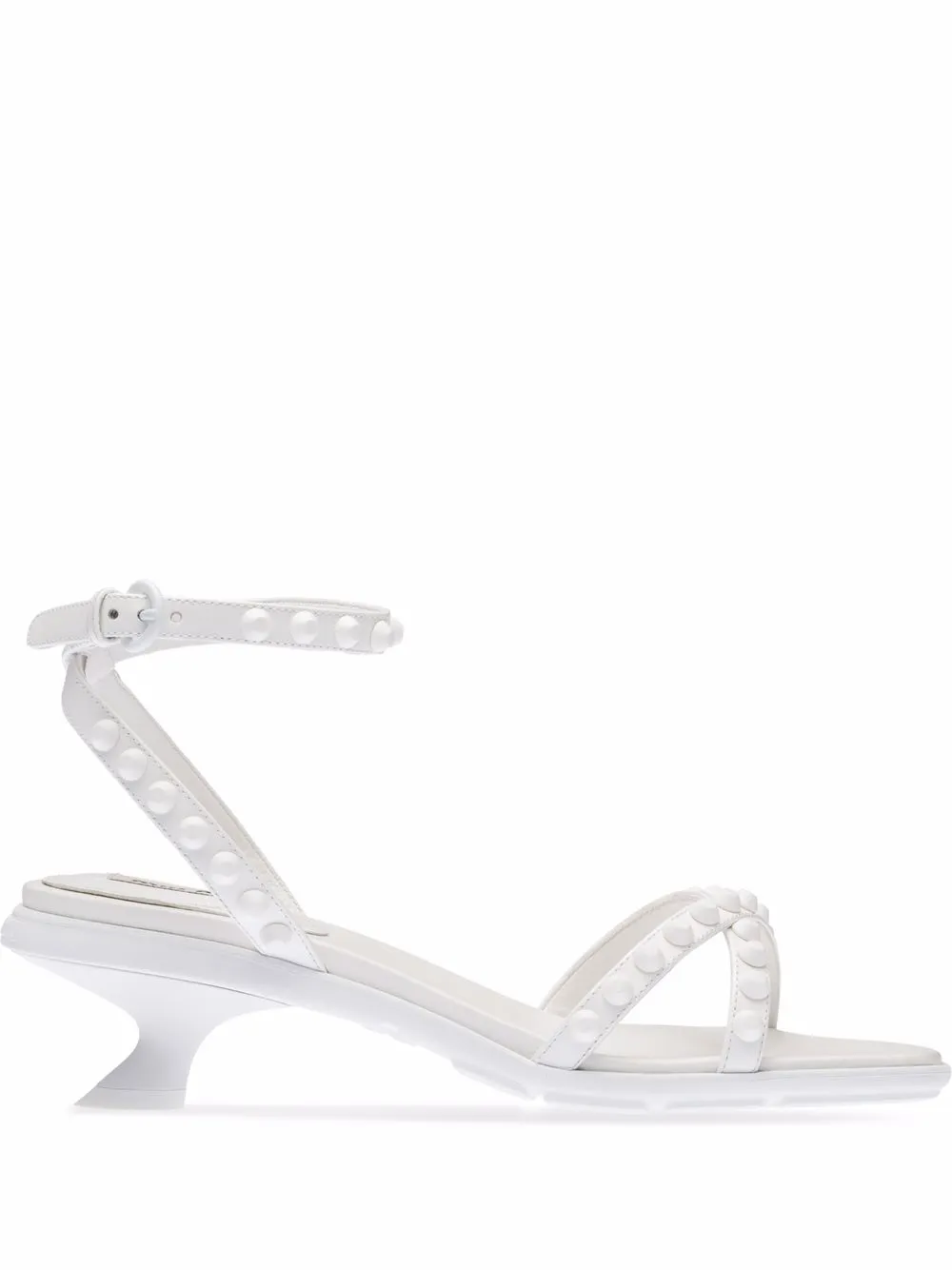studded-leather sandals