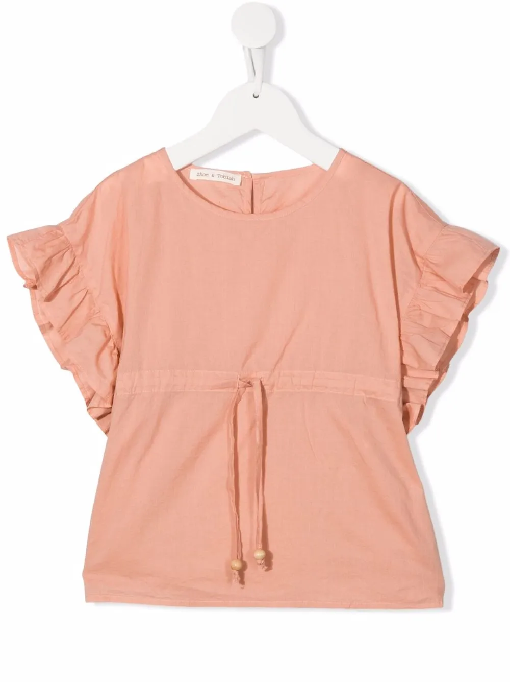 

Zhoe & Tobiah blusa con ribete de volantes - Rosado