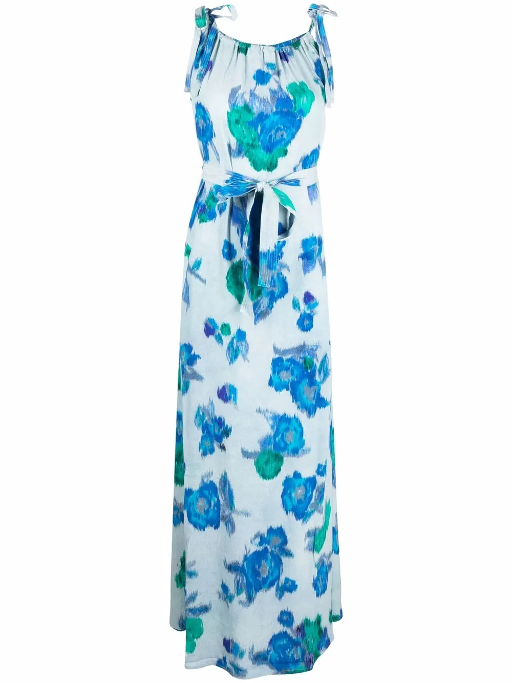 

Essentiel Antwerp Badabin printed maxi dress - Blue