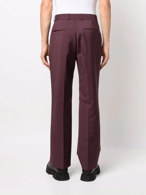 Valentino Garavani straight-leg Tailored Trousers | Purple