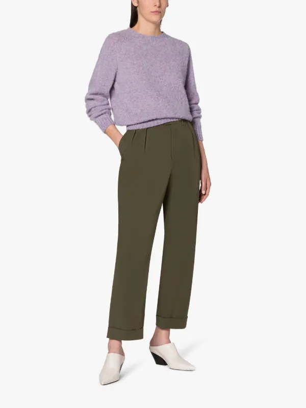 KENNEDI Lilac Mix Wool Crewneck Sweater