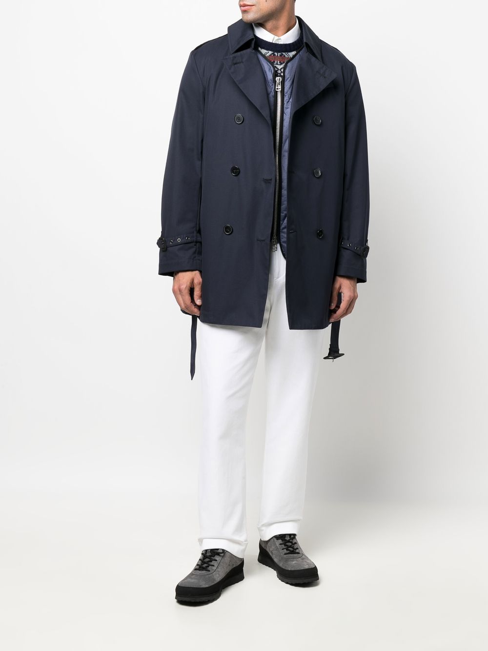 Mackintosh Trenchcoat - Blauw