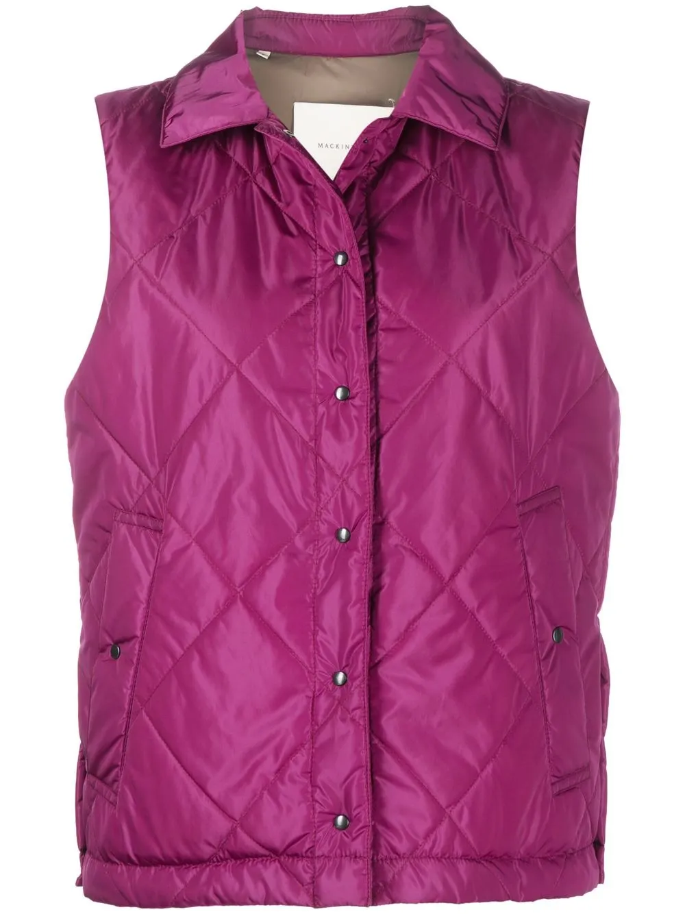 

Mackintosh ANNABEL quilted liner vest - Pink