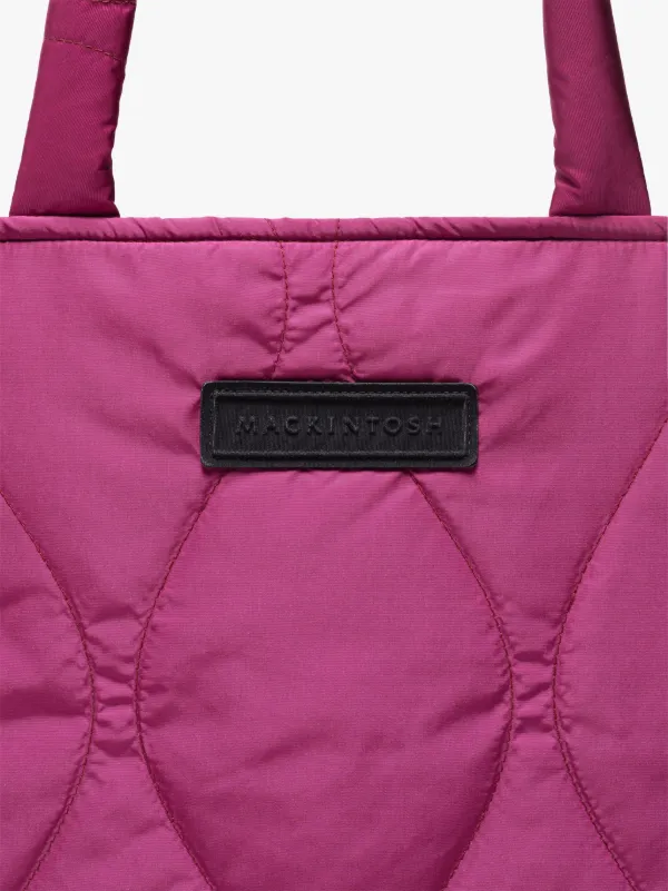 LEXIS Burgundy Quilted Nylon Bag