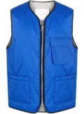 Mackintosh GENERAL quilted gilet - Blue