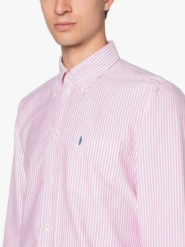 BLOOMSBURY Pink & White Cotton Shirt