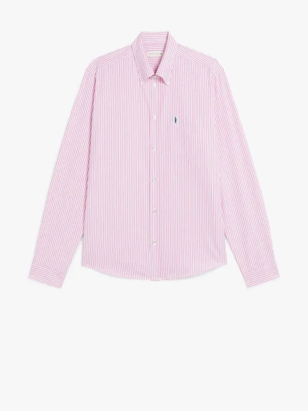 BLOOMSBURY Pink & White Cotton Shirt
