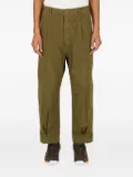 Applied Art Forms pleated trousers - KHAKI