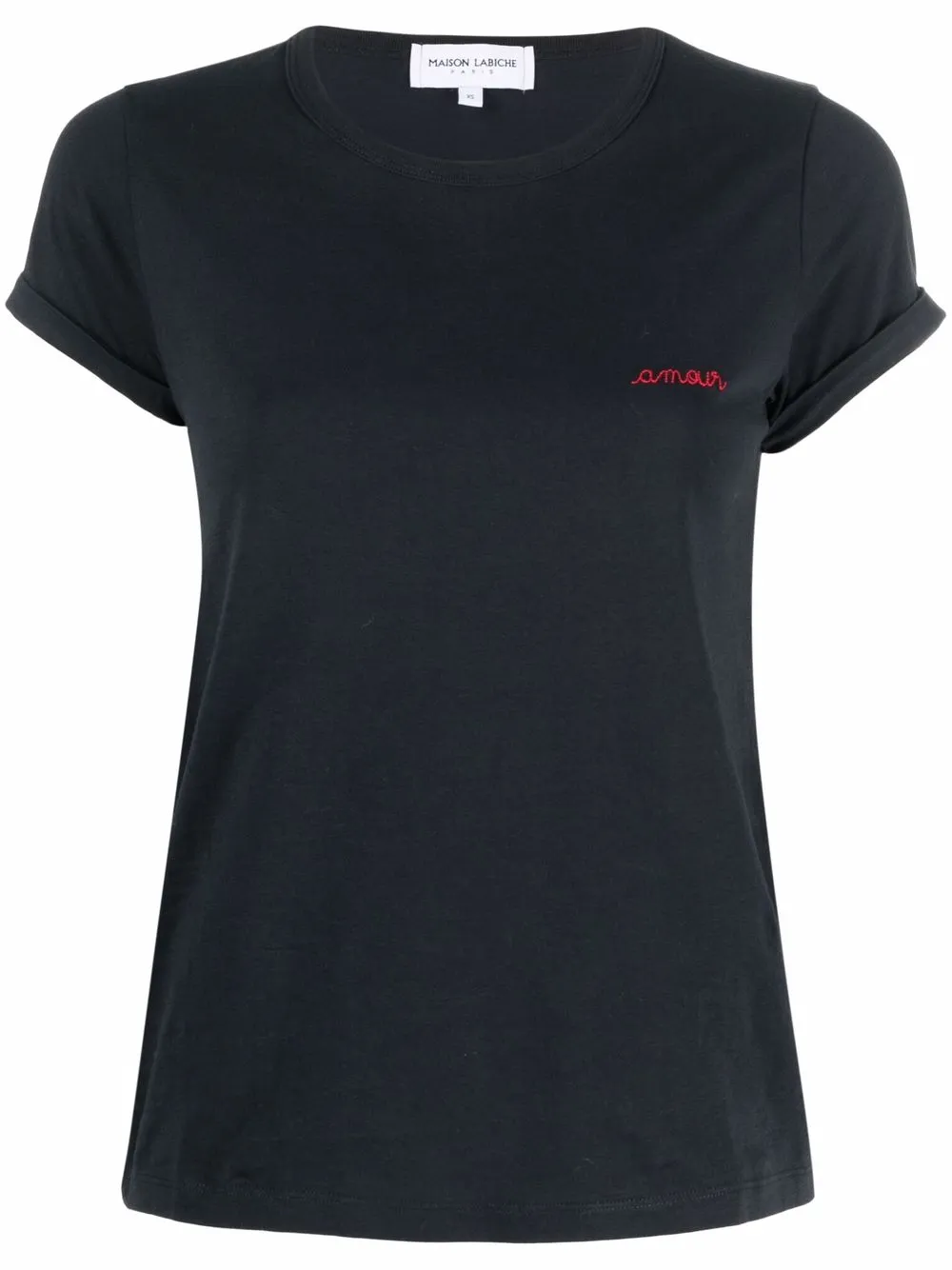 

Maison Labiche playera lisa - Negro