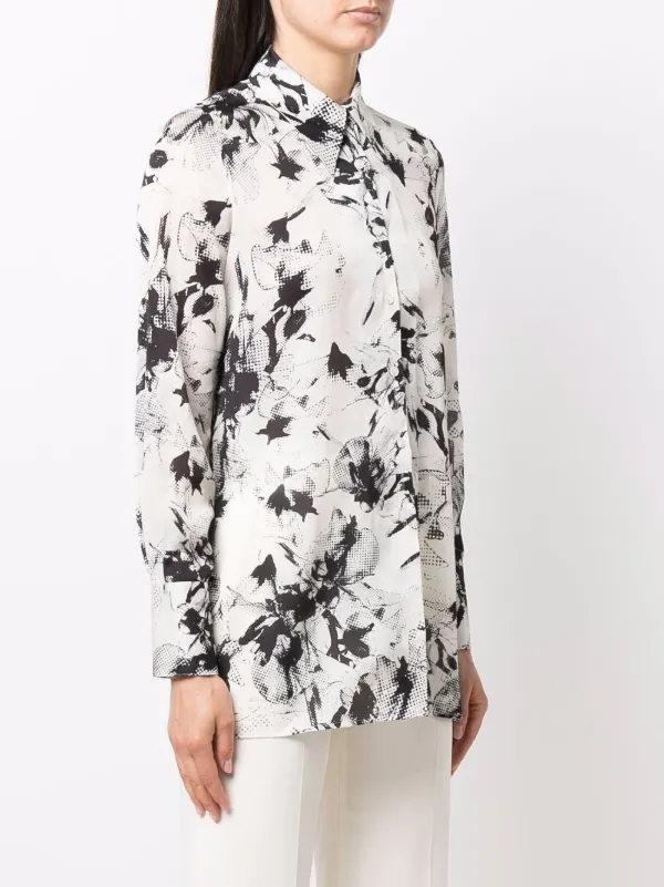 Low Classic floral-print long-sleeve 