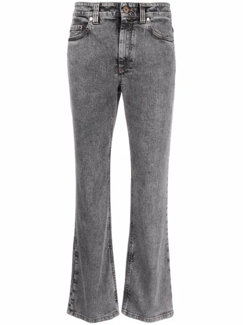 Brunello Cucinelli mid-rise flared jeans
