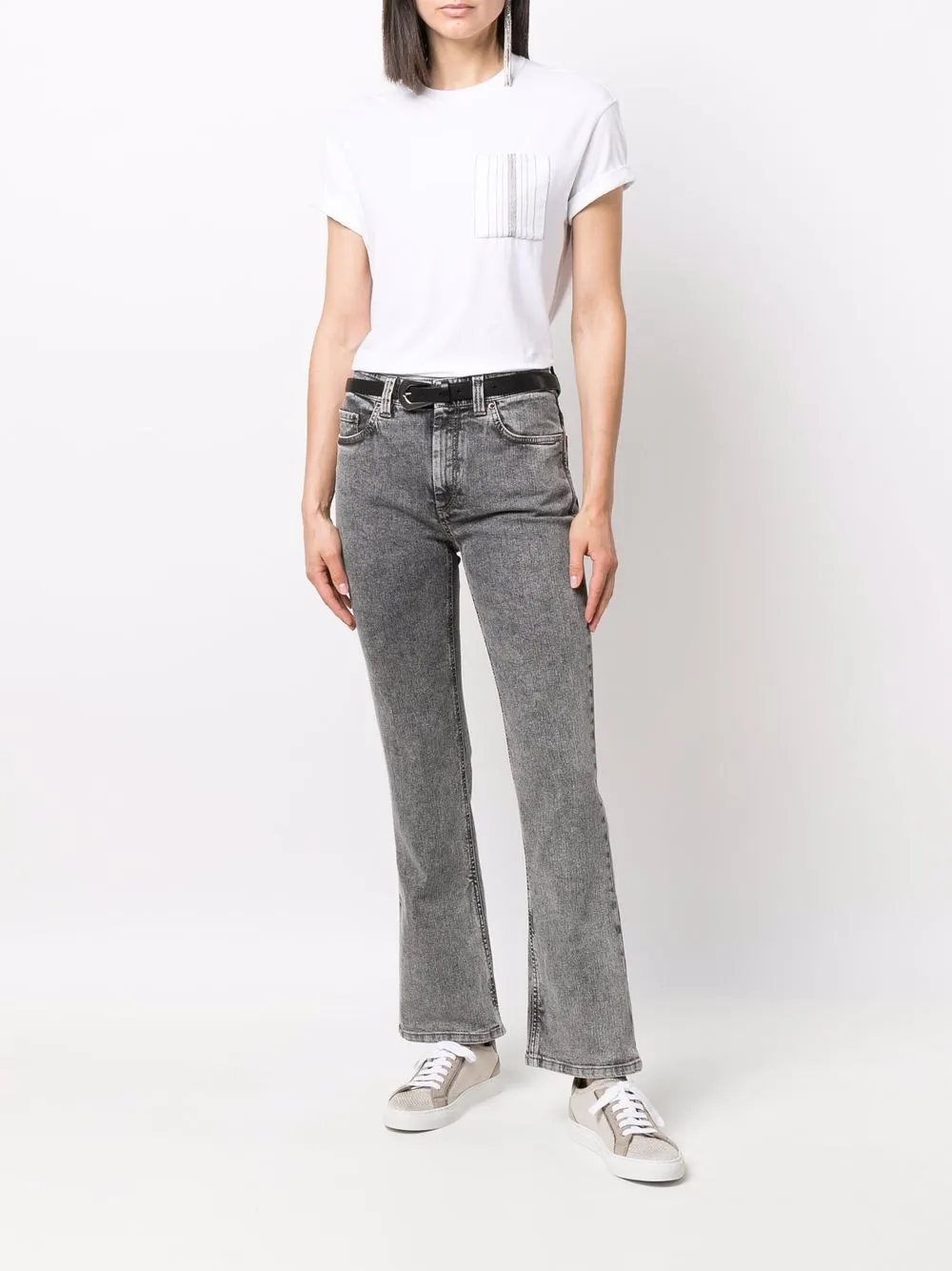 Brunello Cucinelli mid-rise flared jeans | Flares & Bell Bottom Jeans | Image 2