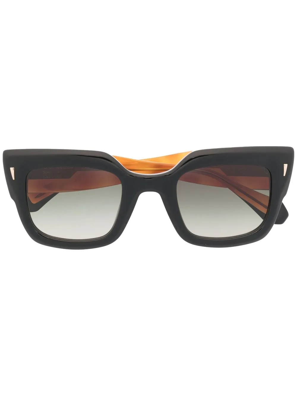 square-frame tinted sunglasses