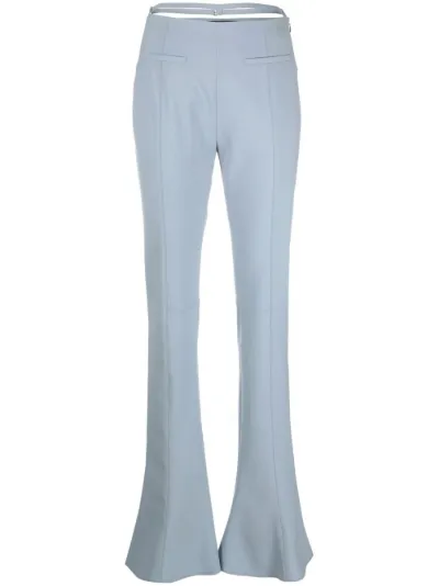 Jacquemus wool-blend flared trousers 