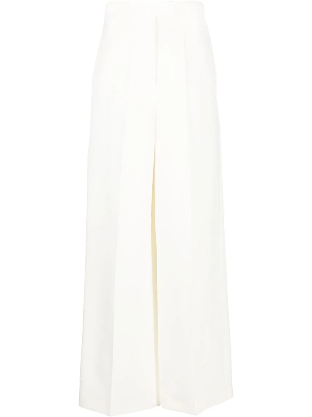 FENDI tailored wide-leg trousers – White