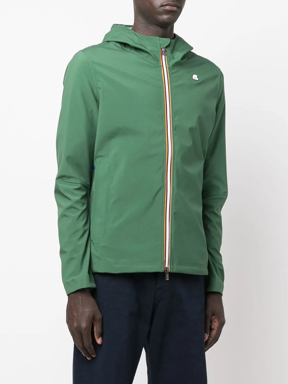 K-Way Jack met capuchon Groen