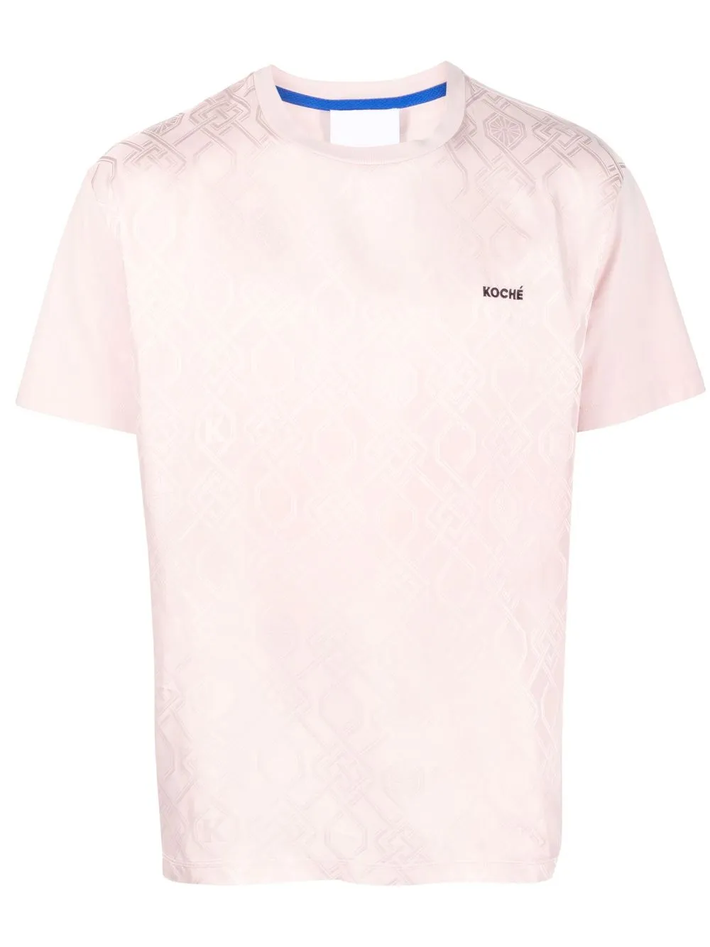 

Koché monogram-print cotton T-shirt - Pink