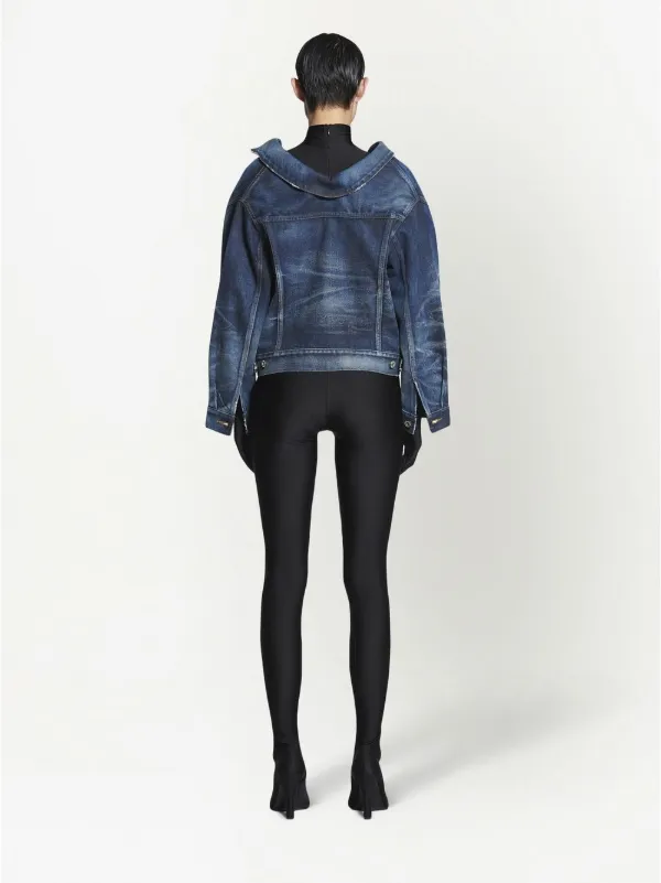 Balenciaga Swing Denim Jacket - Farfetch