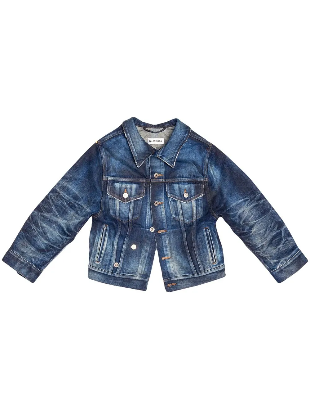 Image 1 of Balenciaga Swing denim jacket