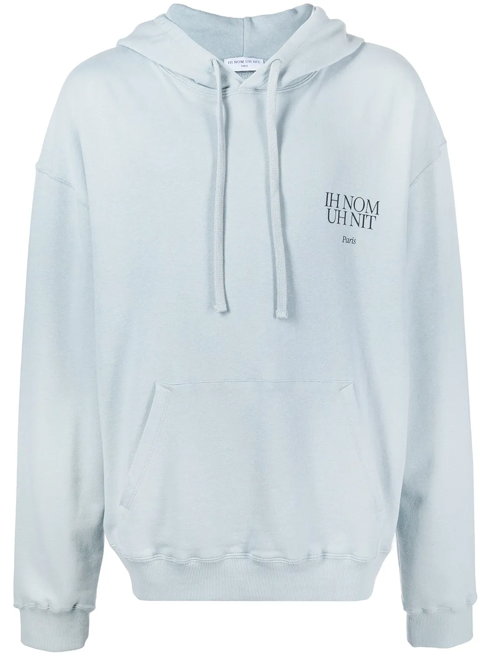 

Ih Nom Uh Nit graphic-print hoodie - Blue