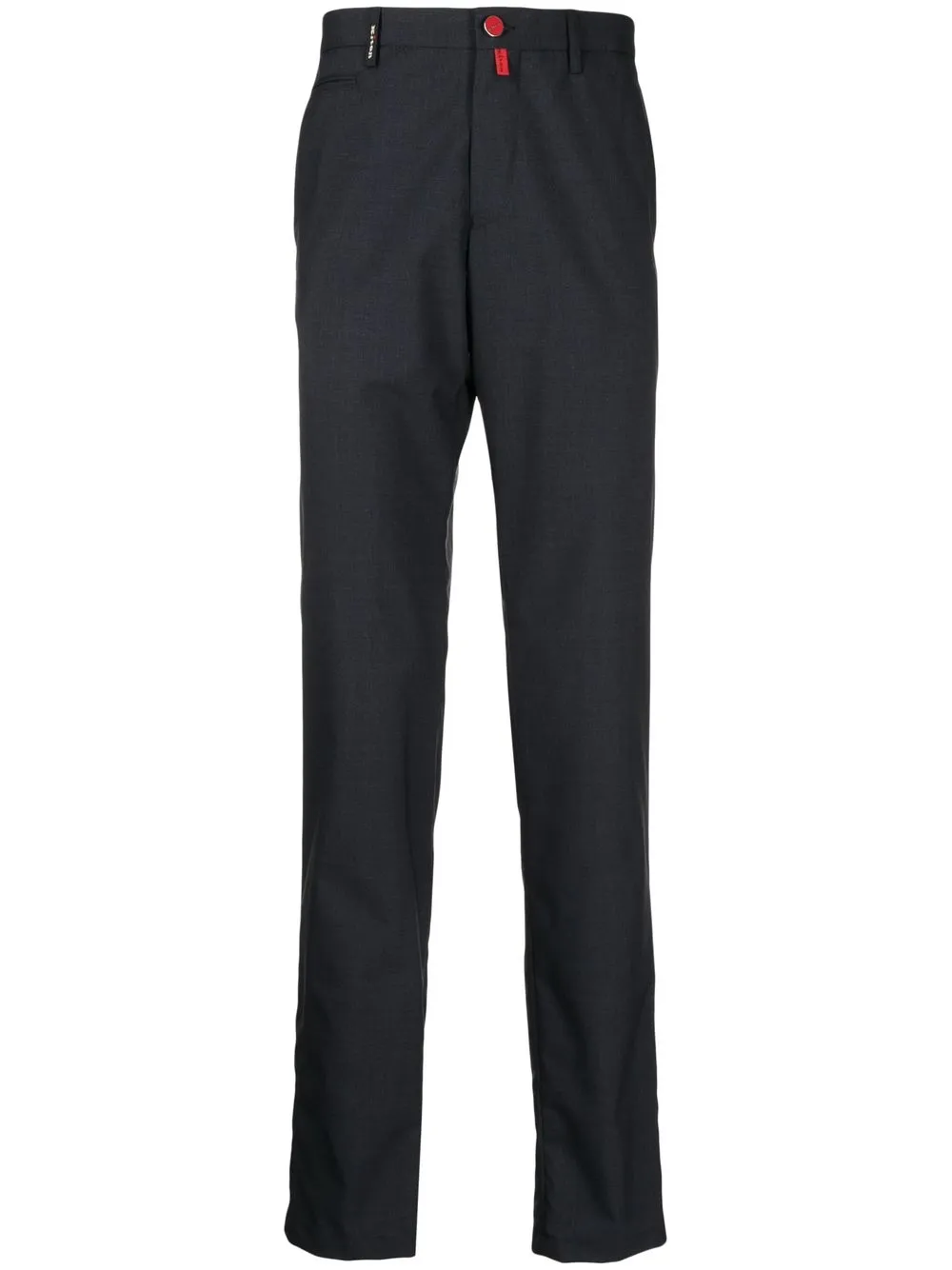 

Kiton pantalones de vestir slim - Azul