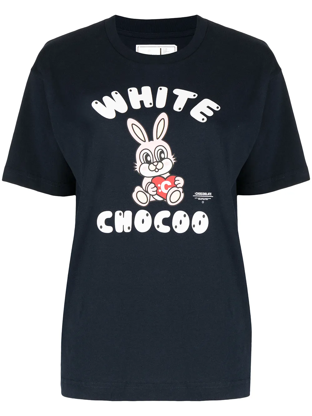 

CHOCOOLATE playera con estampado gráfico de conejo - Azul