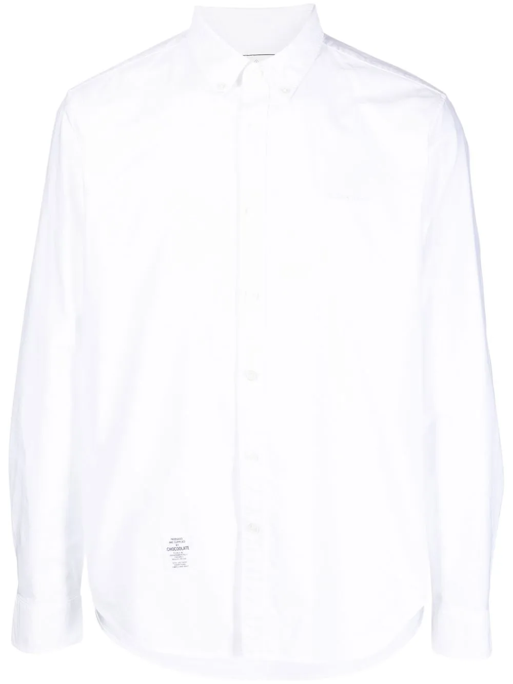 

CHOCOOLATE classic collar long sleeve shirt - White