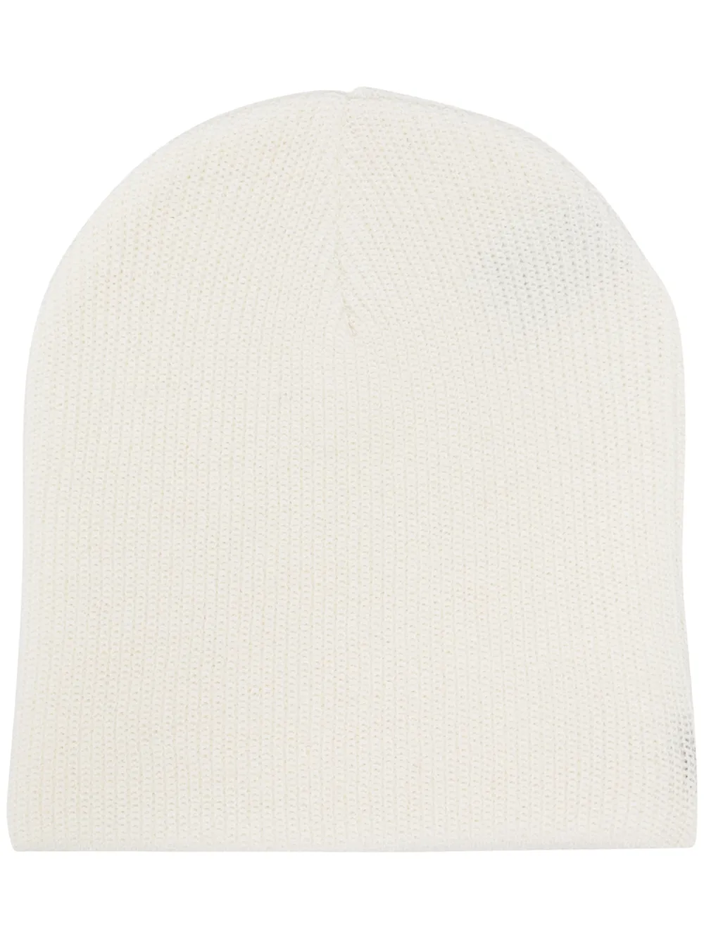 

Undercover logo-tab knitted beanie hat - White