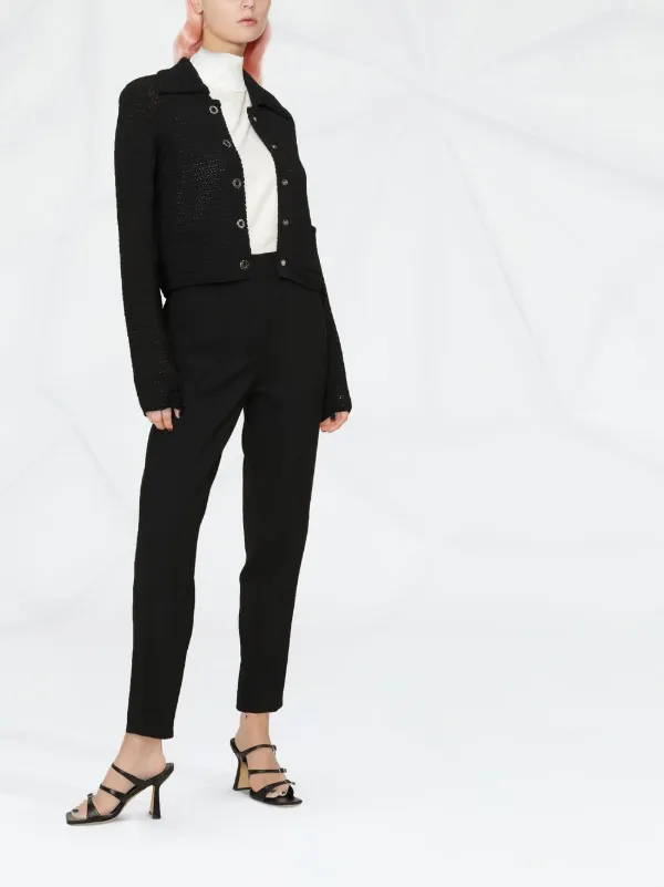Dorothee Schumacher Structured Knit Jacket - Black