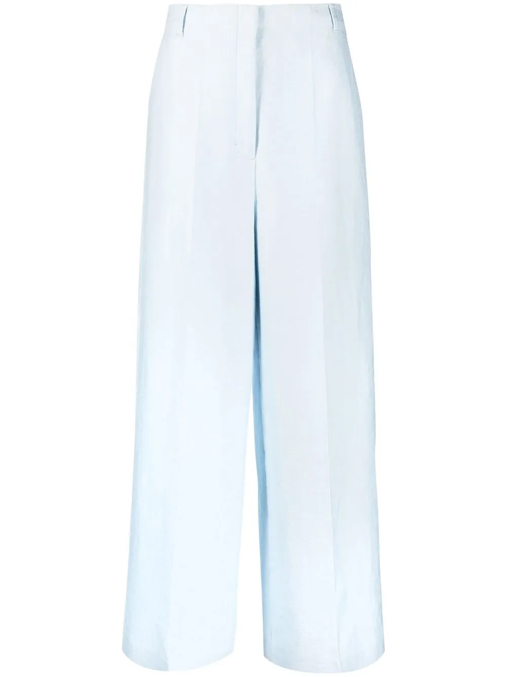 

Dorothee Schumacher pantalones anchos con tiro alto - Azul