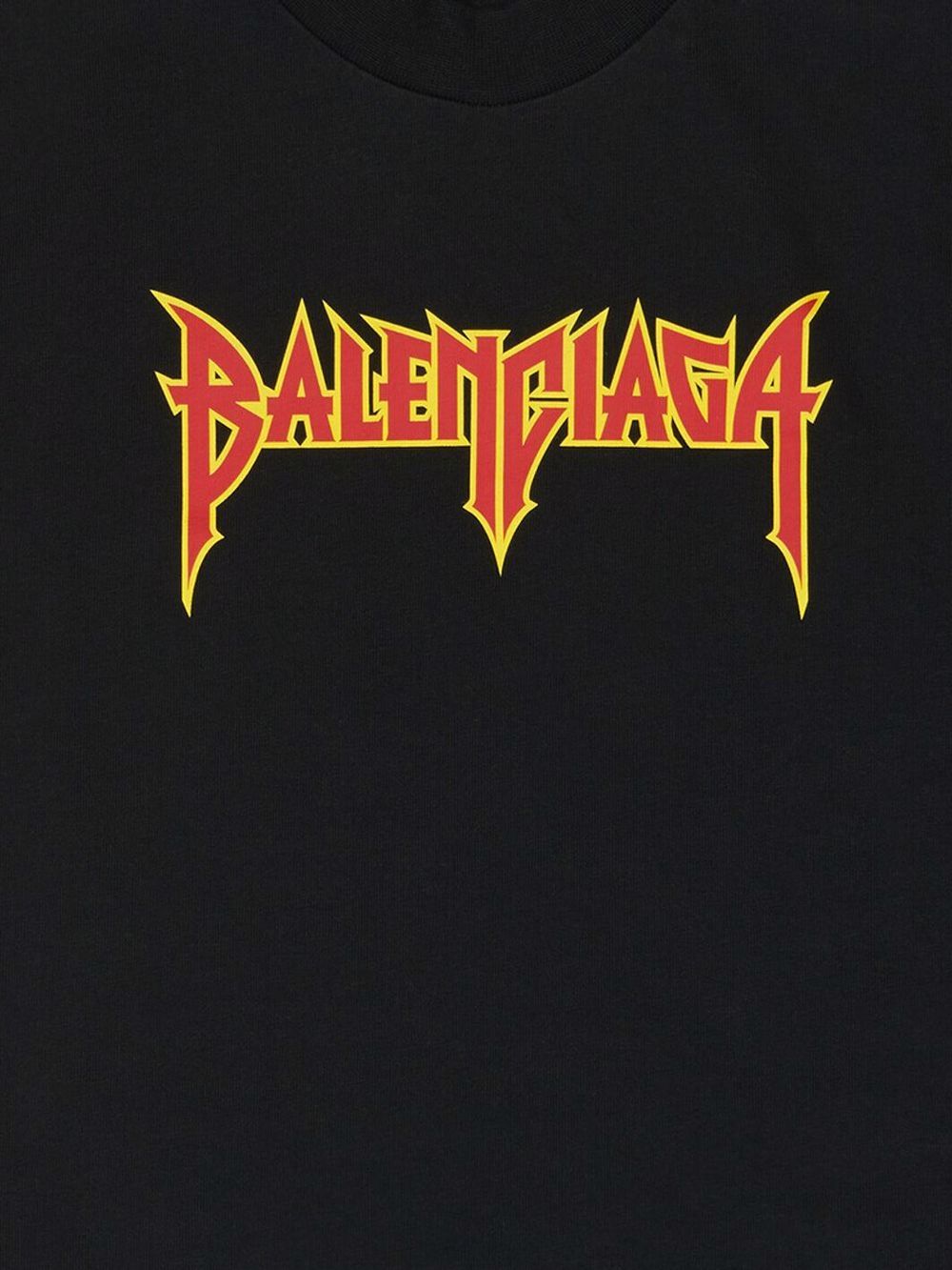 Balenciaga metallica t on sale shirt