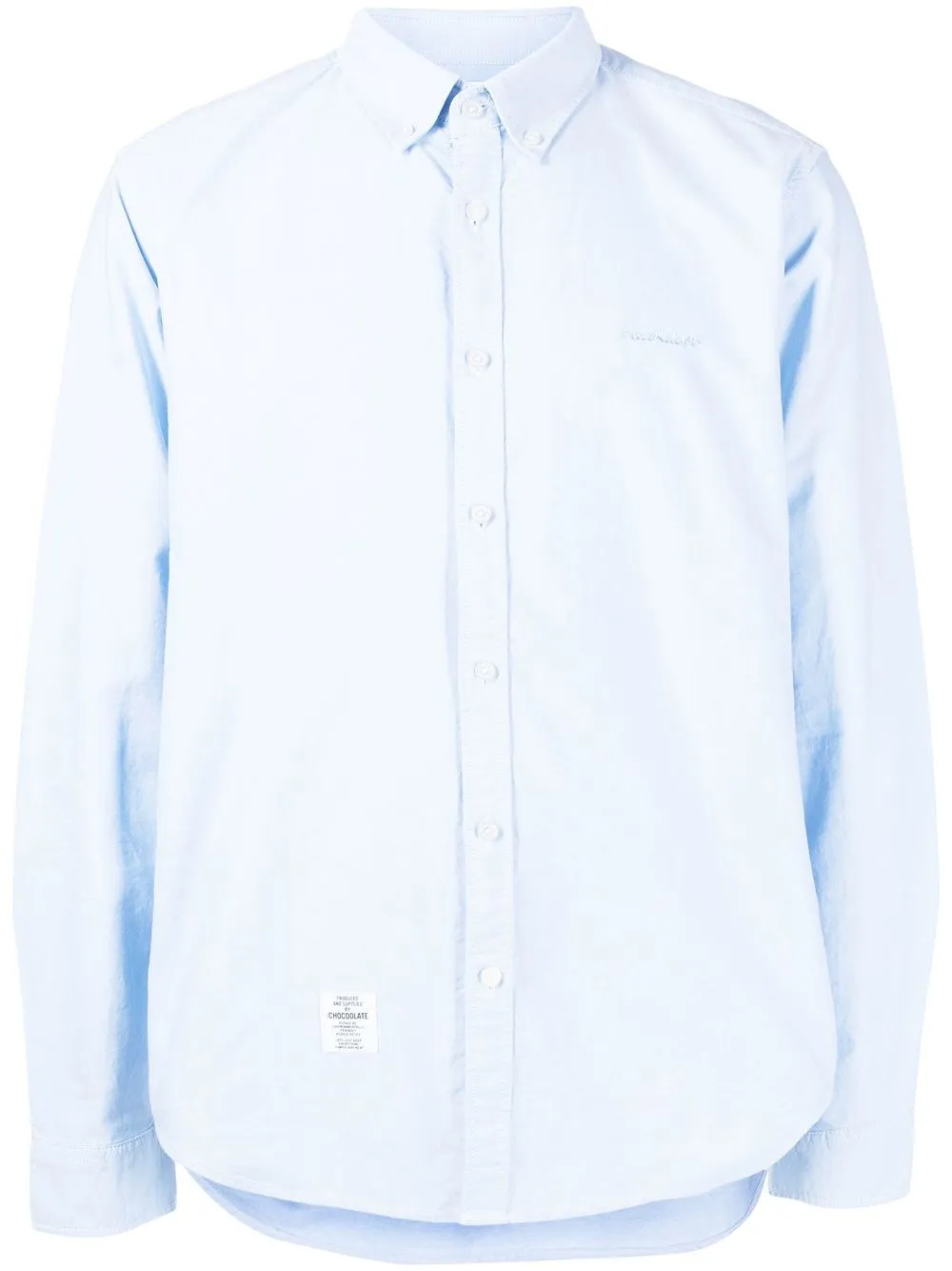 

CHOCOOLATE long-sleeve cotton shirt - Blue