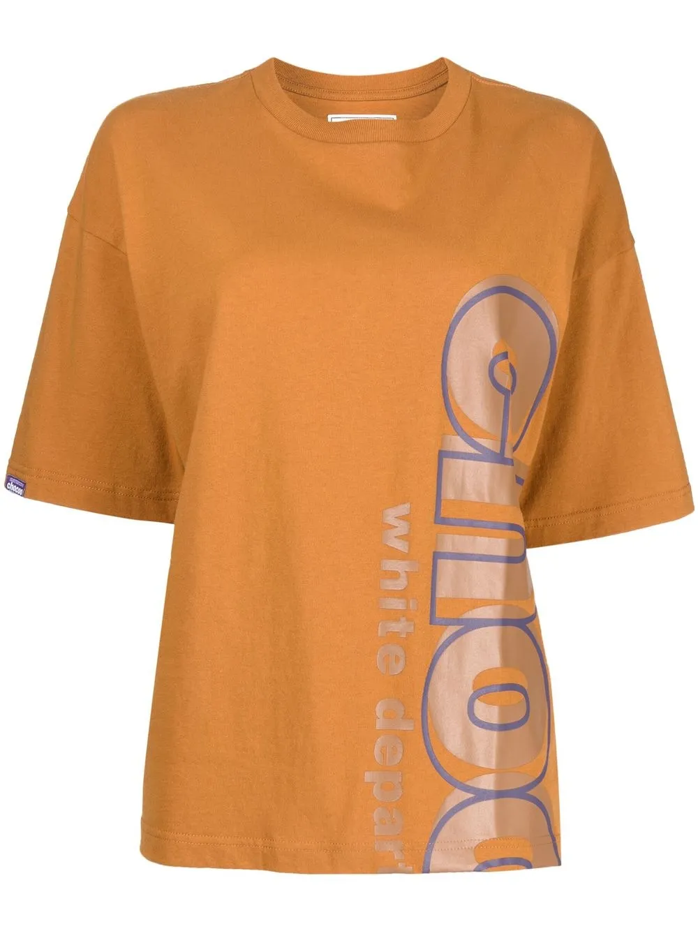 

CHOCOOLATE playera con logo estampado - Naranja