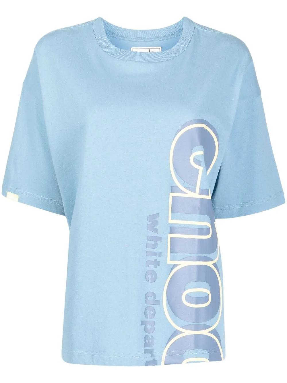 

CHOCOOLATE logo-print T-shirt - Blue