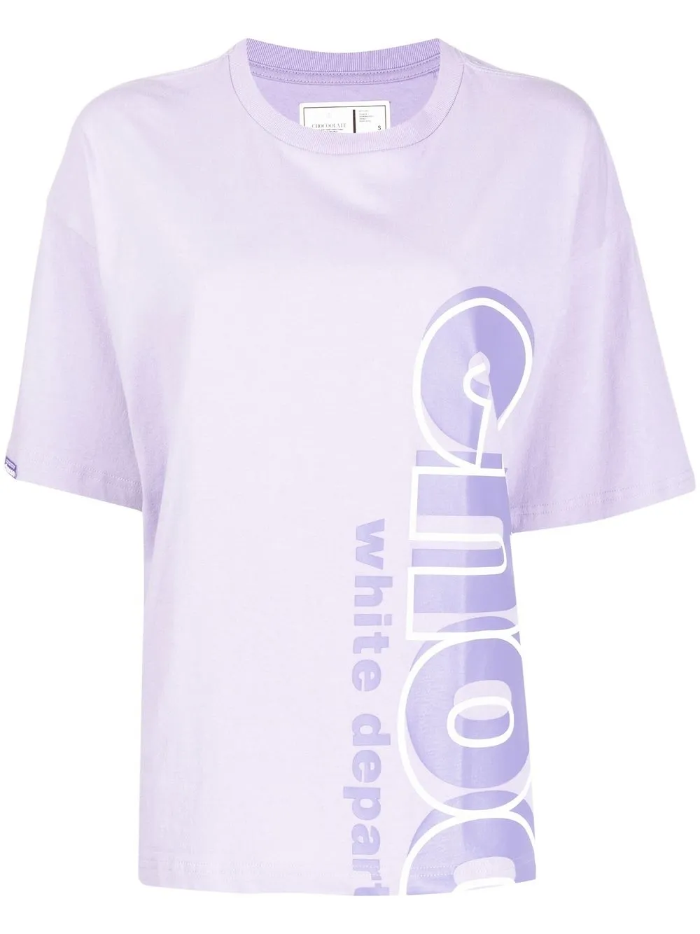 

CHOCOOLATE playera con logo estampado - Morado