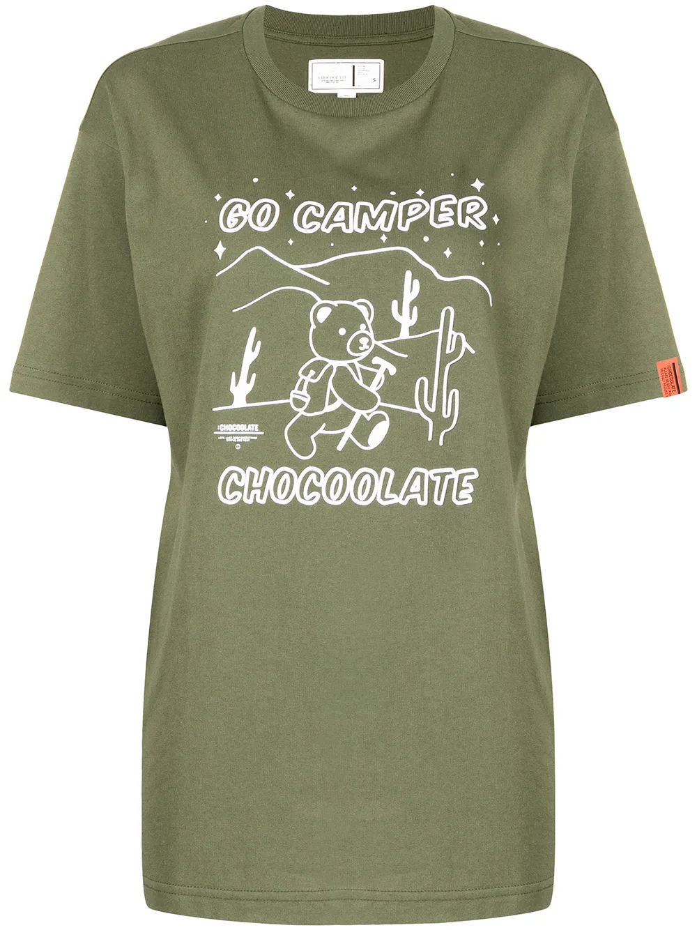 

CHOCOOLATE playera con estampado gráfico - Verde