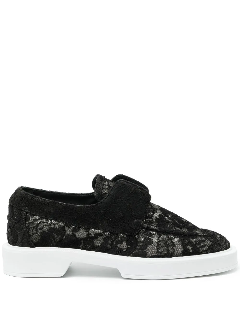 

Le Silla Yacht lace moccasin loafers - Black