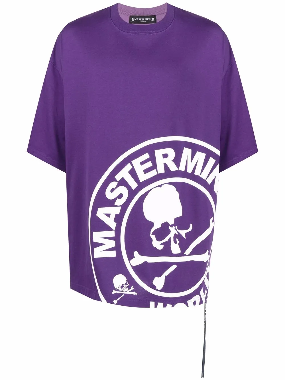 

Mastermind World playera con estampado de calavera y huesos - Morado