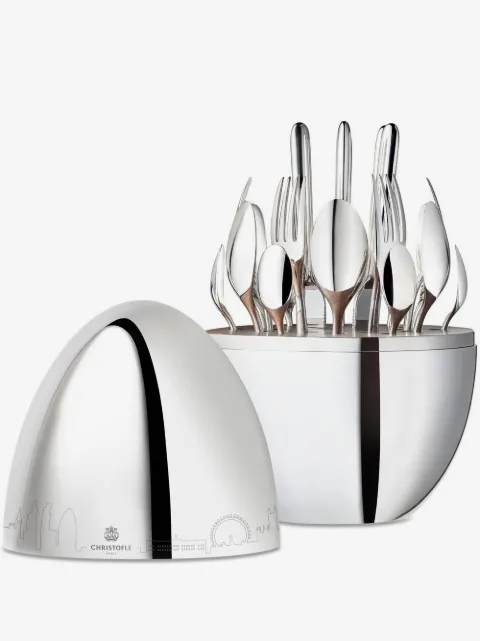 Christofle Mood Skyline London 24-piece flatware set (six-person setting)
