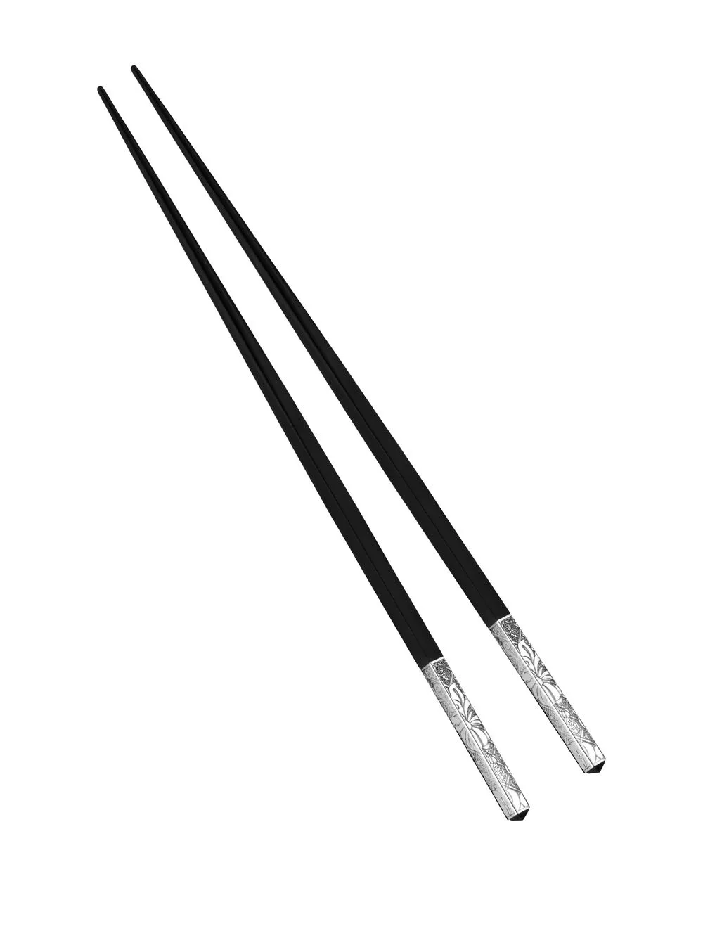  Christofle Jardin D'eden Chopsticks - Silver 