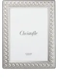 Christofle Perles picture frame (10cm x 15cm) - Silver