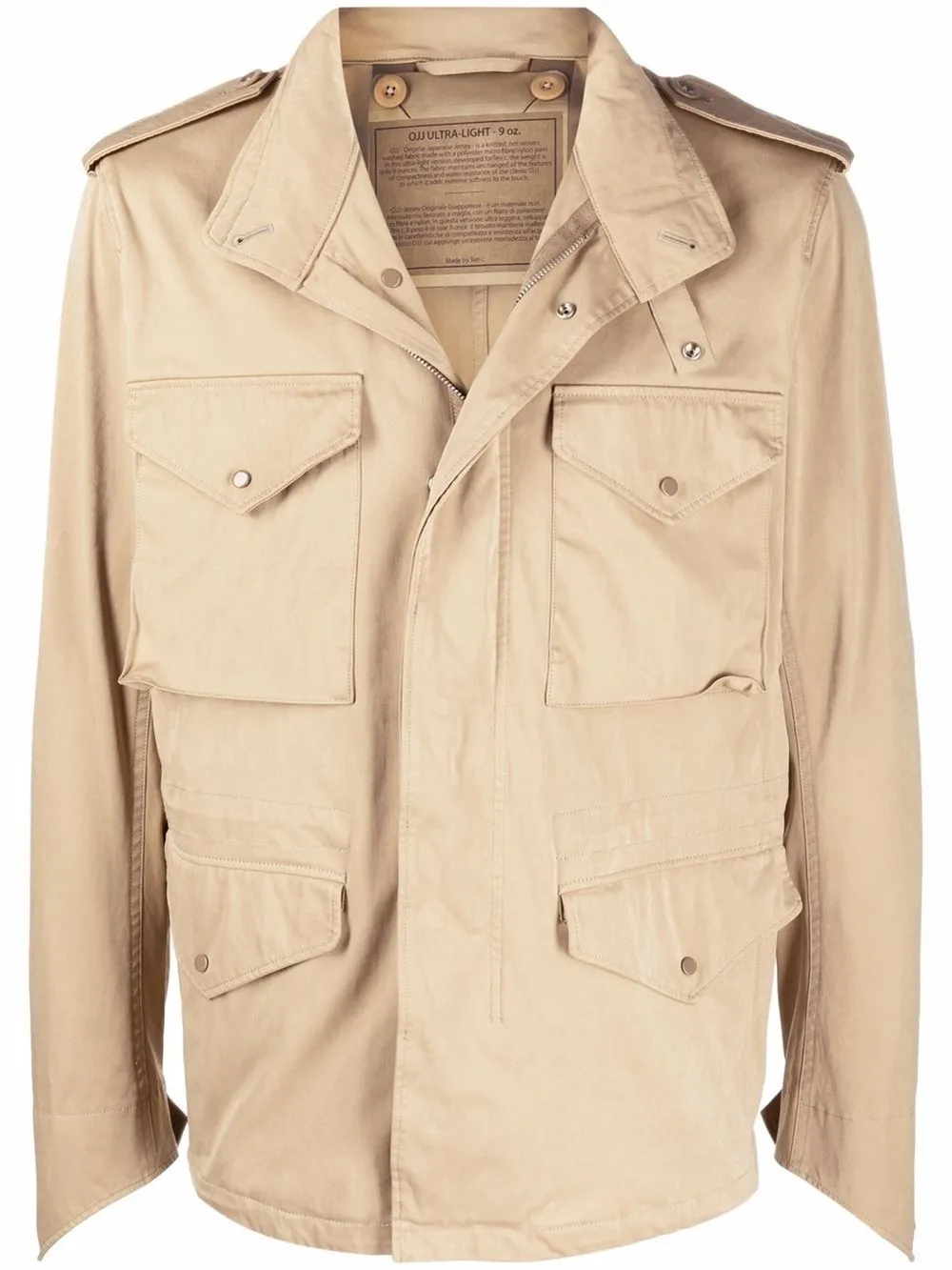 multiple-pocket field jacket | Ten C 