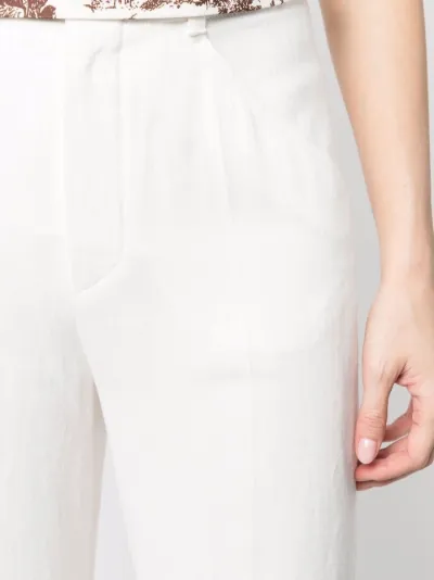 high-waist flared trousers | Chloé 