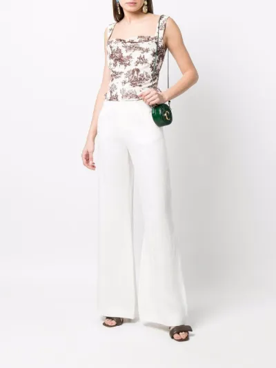high-waist flared trousers | Chloé 