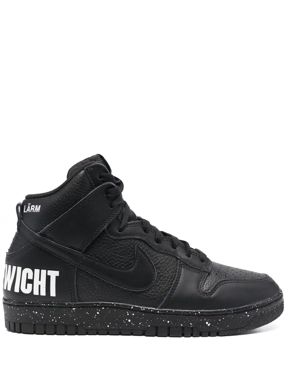 

Nike logo-print high-top trainers - Black