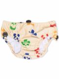 Mini Rodini panda-print bikini bottoms - Neutrals