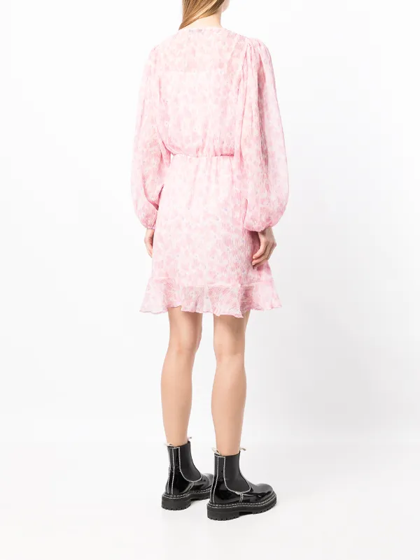 b+ab Layered long-sleeve Ruffle Dress 